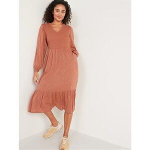 Old navy long sleeve midi dress